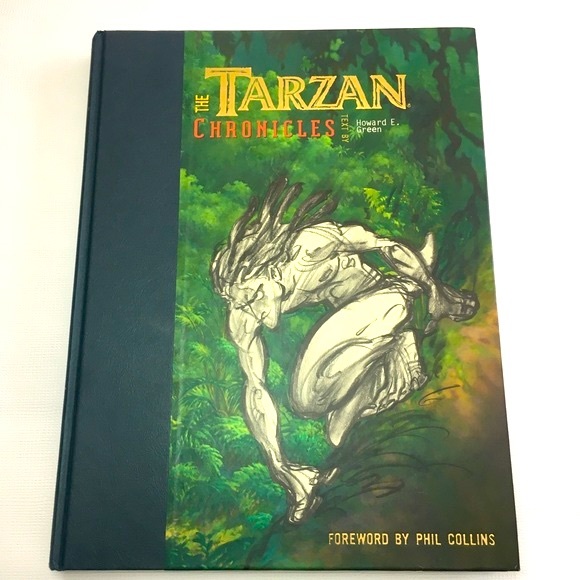 The Tarzan Chronicles Disney Howard E Green Phil Collins Hardcover 1999 - Picture 1 of 12